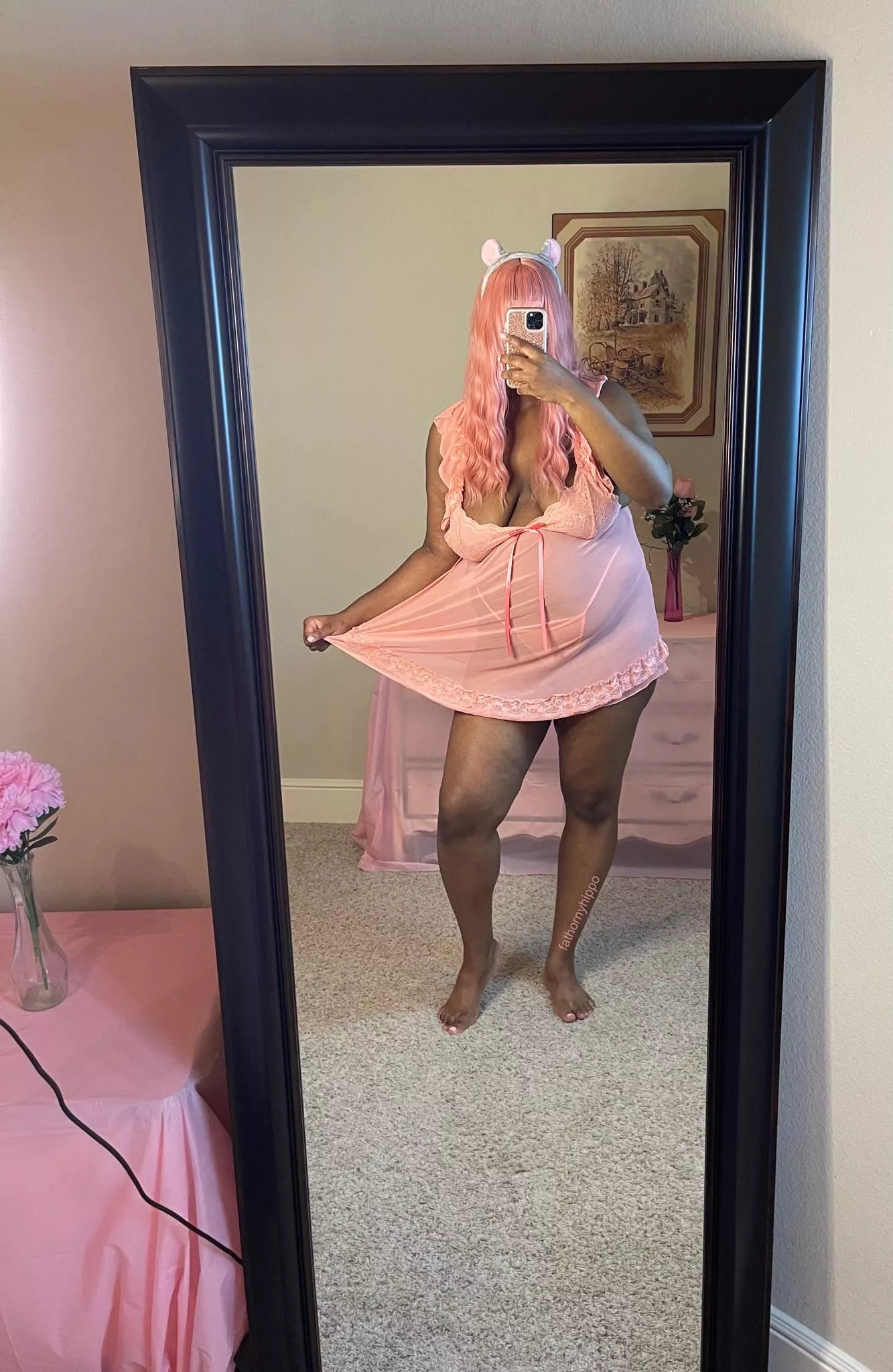 Can you see the thong? posted by fathornyhippo