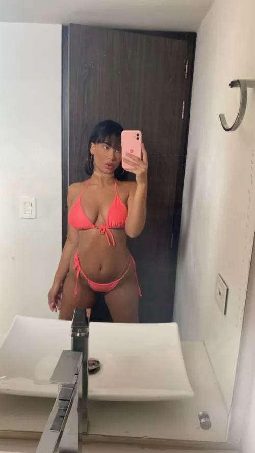 Can you stay here for awhile to enjoy my sexy body?😊 by PerryAllison