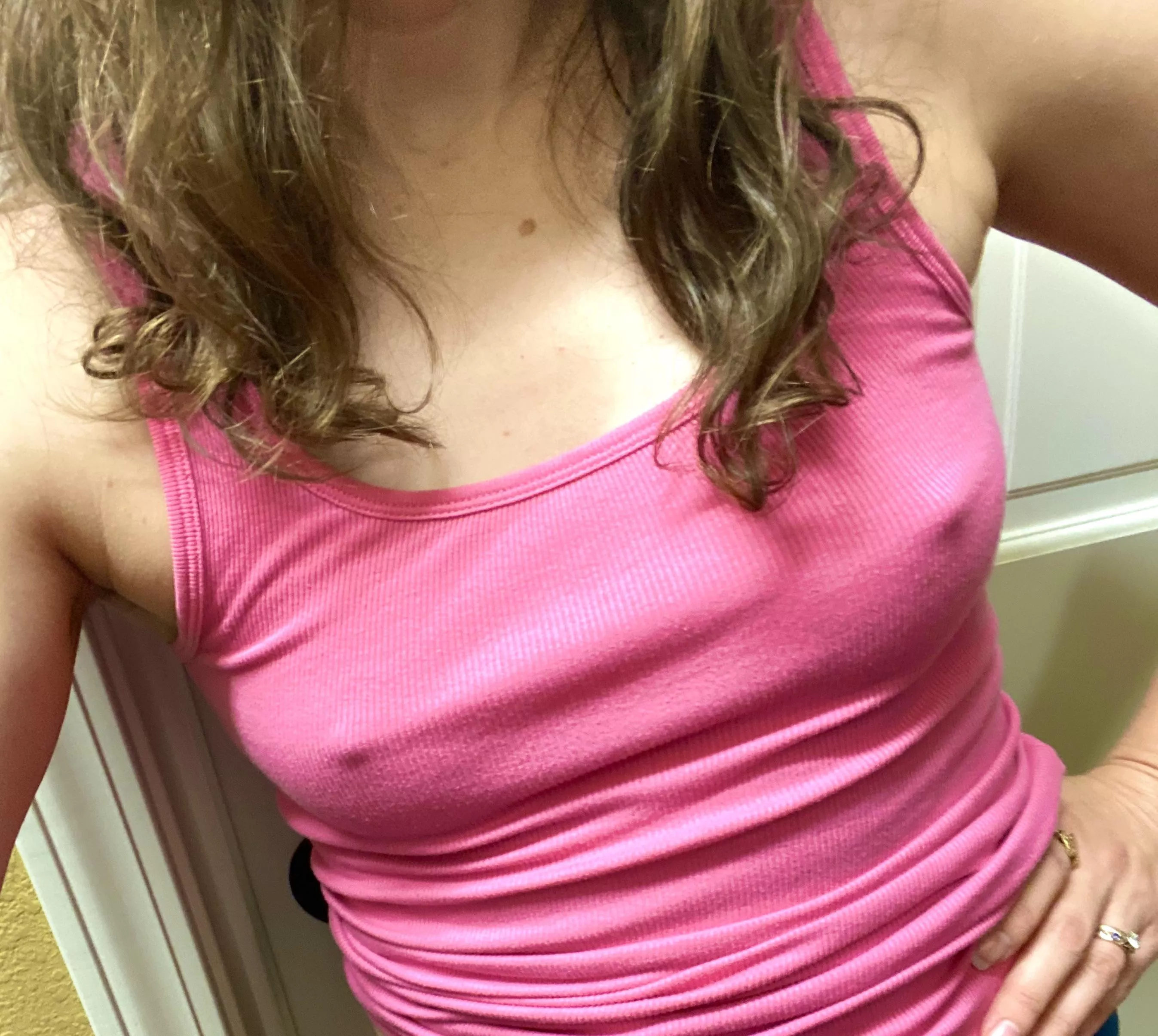 Can you tell it’s a bit chilly? 🥶 posted by petiteboredhousewife