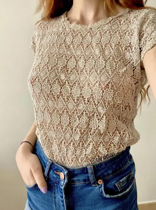 Can you tell that I’m not wearing a bra? by BlindTeaa