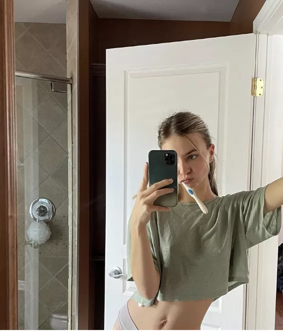 Canadian Actress Ludivine Reding - Crop Top and Pokies posted by Natural_Extent_1339