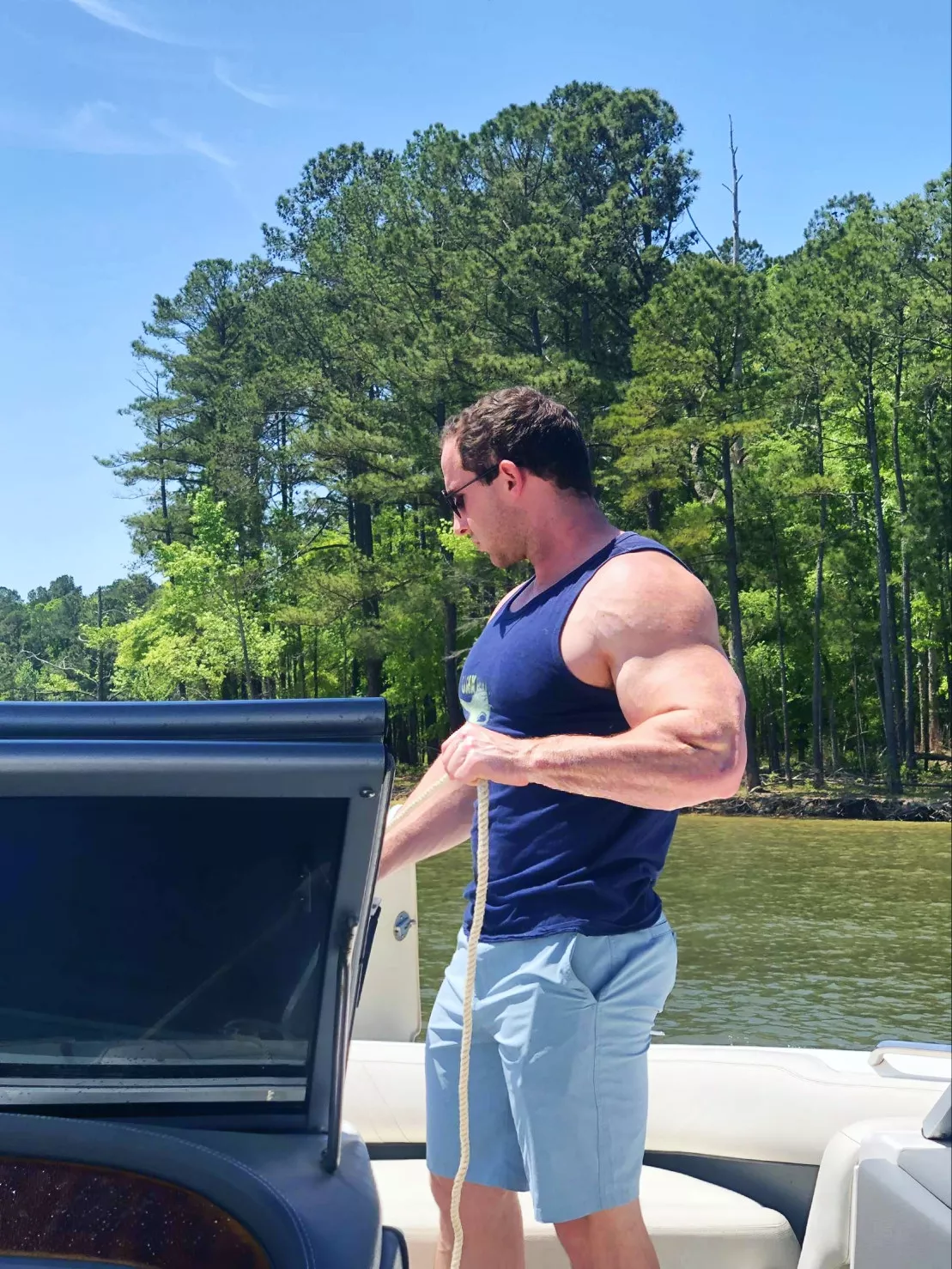 Candid boat anchor forearms? posted by theluckydom