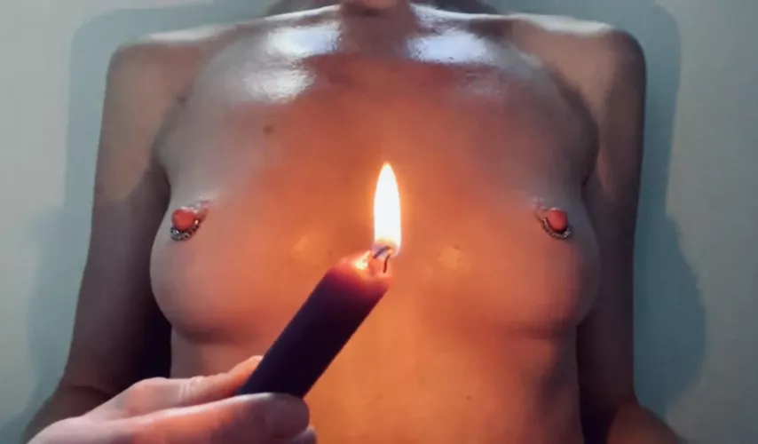 Candle lit cute nipples by AutumnOrchidsTouch