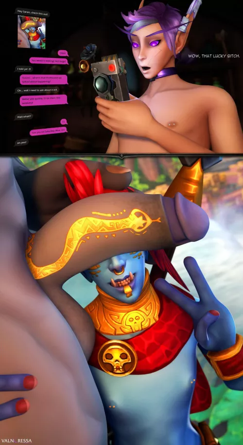 Can’t see the haters! (ValnoressaArt) by dragoncallum47