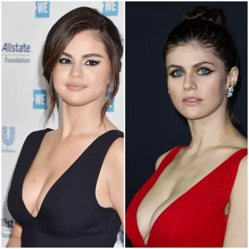 Can't sleep. Anyone else wanna have fun with either Alex Daddario or Selena Gomez? by ownmoment