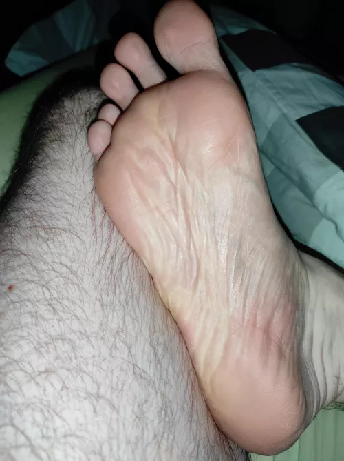 Can't sleep so I'm taking feet pics by BigTongueLover22