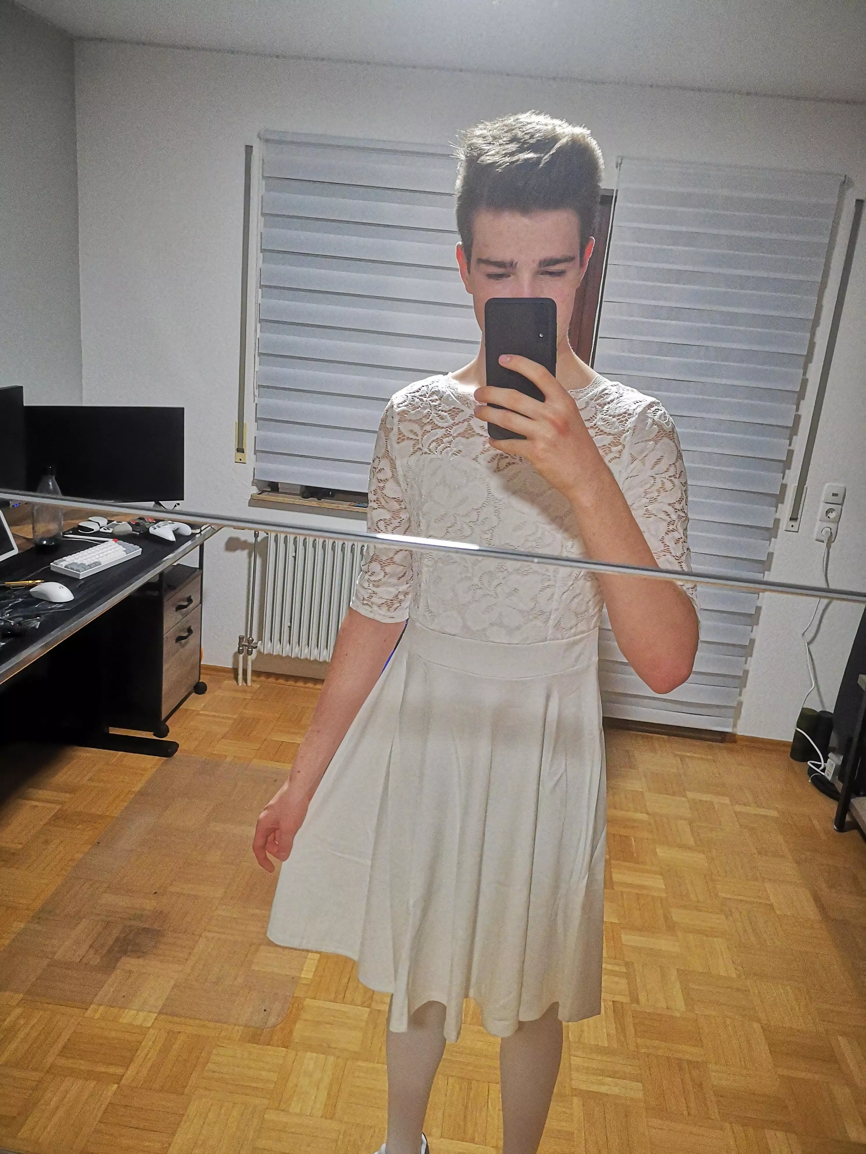 Cant stop wearing this Dress >~< posted by German-Femboy41