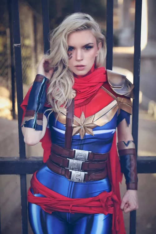 Captain Marvel by ArmoredHeartCosplay by Supercosplaylover