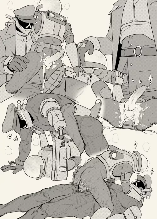 Captain x Commando by francishsie (Risk of Rain 2) by GonePlayRaw