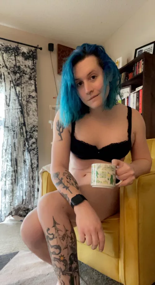 Care to sit with me for some coffee? by GirlMeKimberly