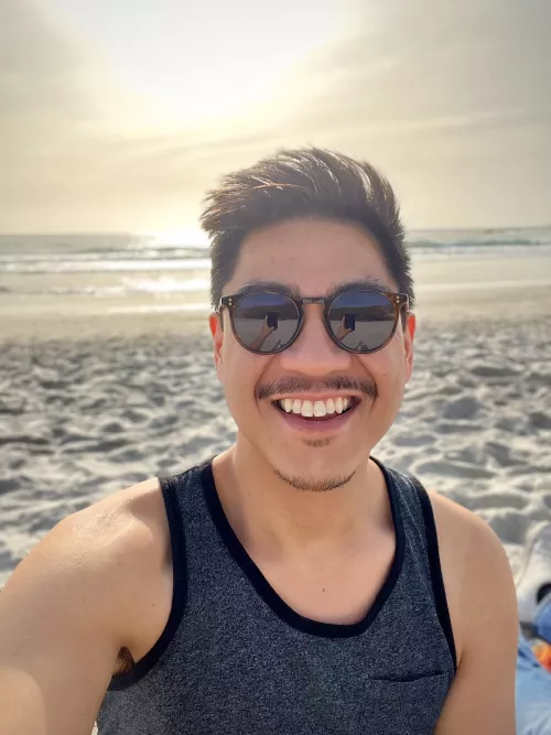 Carmel Beach is gorgeous! First time. by albuena