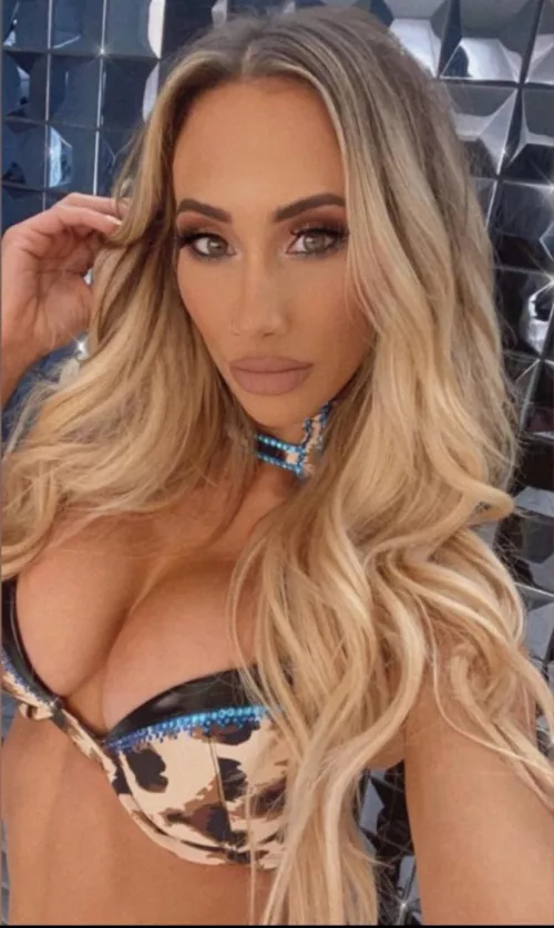 Carmella flaunting her prizes by Apart-Equipment2545