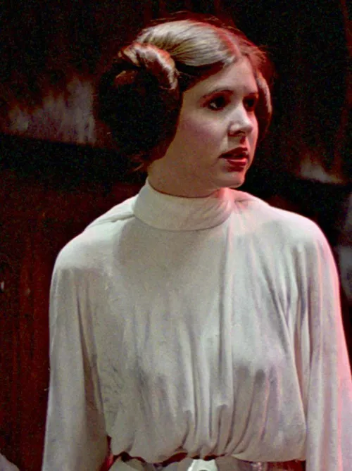 Carrie Fisher for Star Wars Day (1977) by twohappyboobs