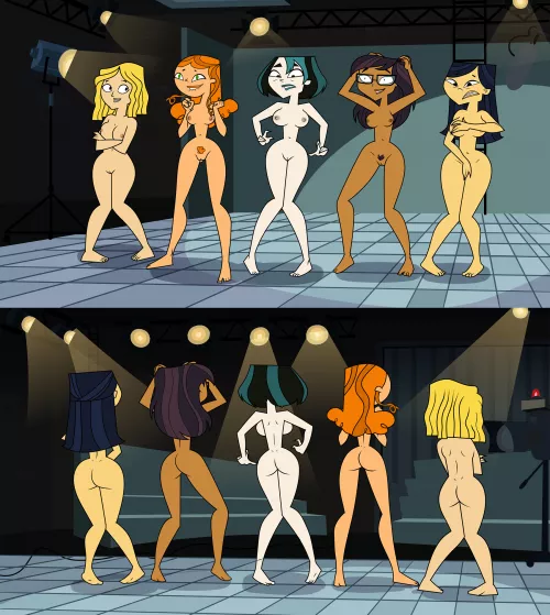 Carrie, Izzy, Gwen, Ellody & Emma (DeadInside97) [Total Drama Island] by ObserveAndHerve
