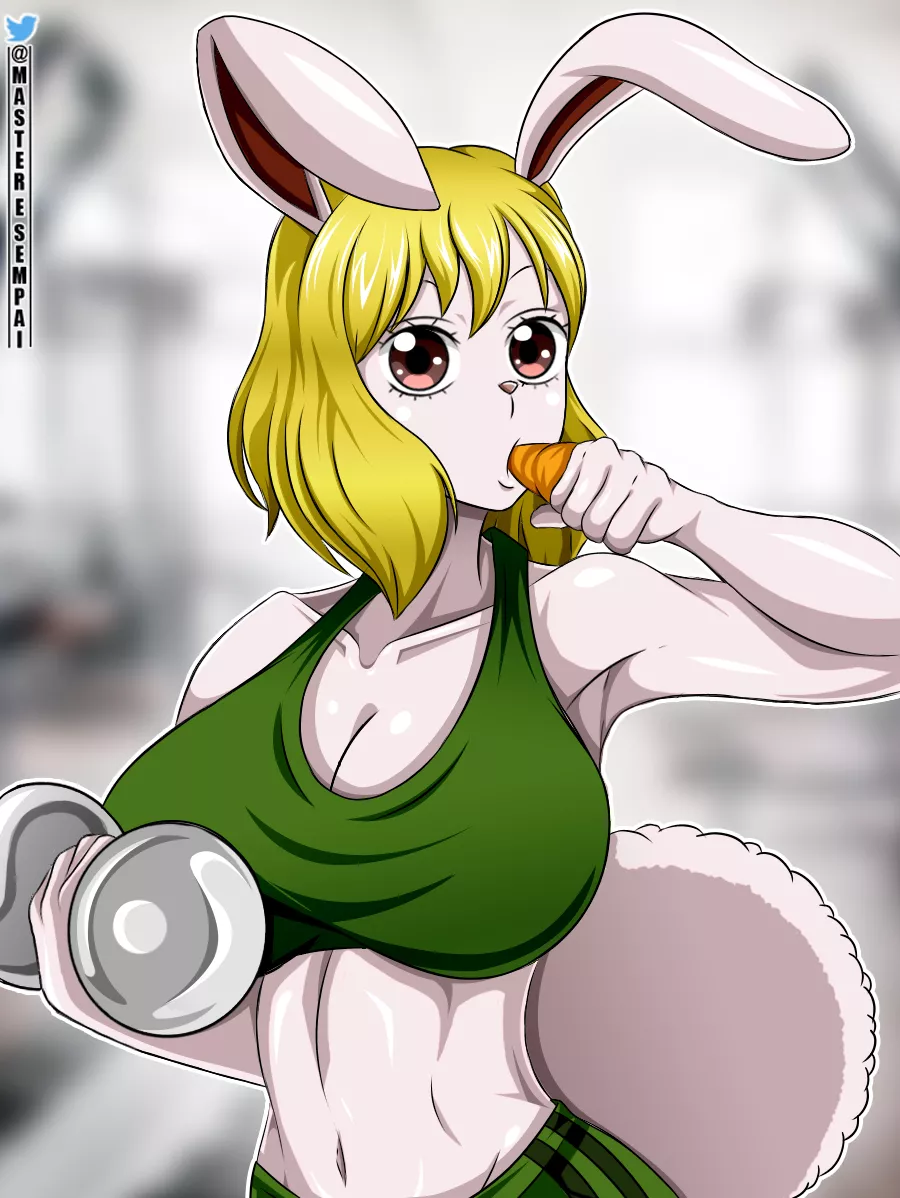 Carrot Working Out. posted by BestCauliflower5642