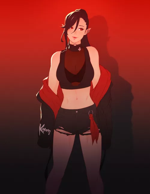 Casual Hilda [Final fantasy] by (koyorin) by Faoovo