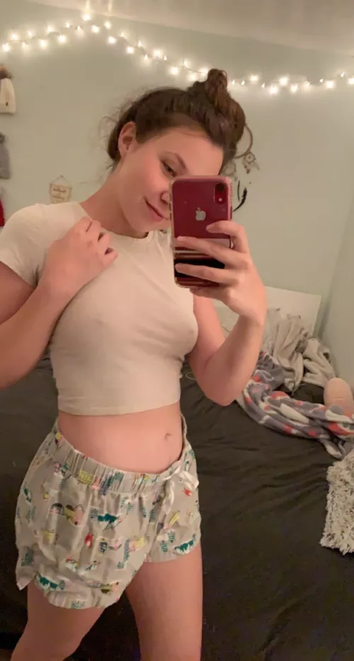 Casually braless ❤️ by PyraBestWaifu84