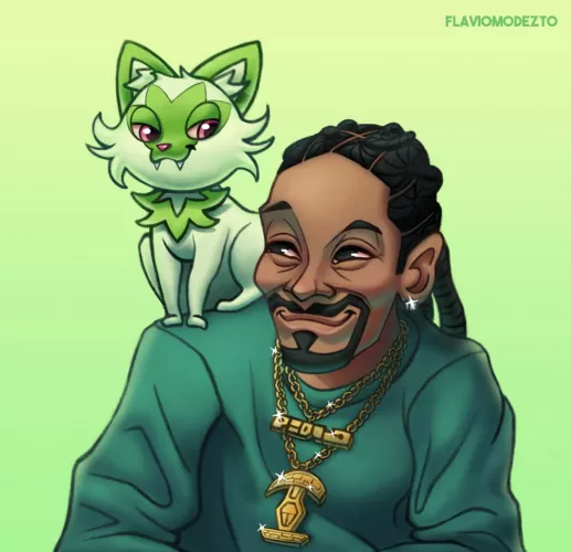 Cat & Dogg (commission by Flaviomodezto) by Lil_Melon87