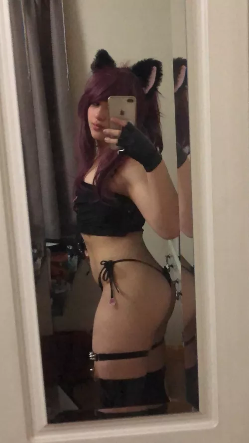 cat lingerie >.< by sakuraesq