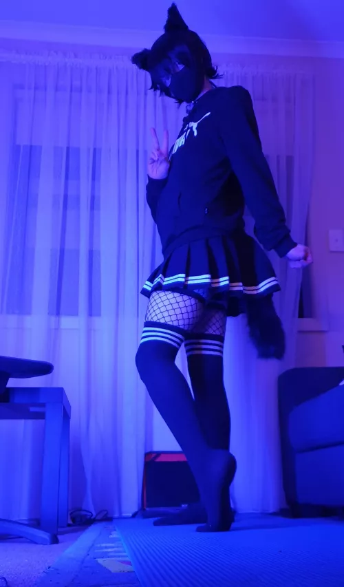 Catboy on the prowl 😸 by femme_neko