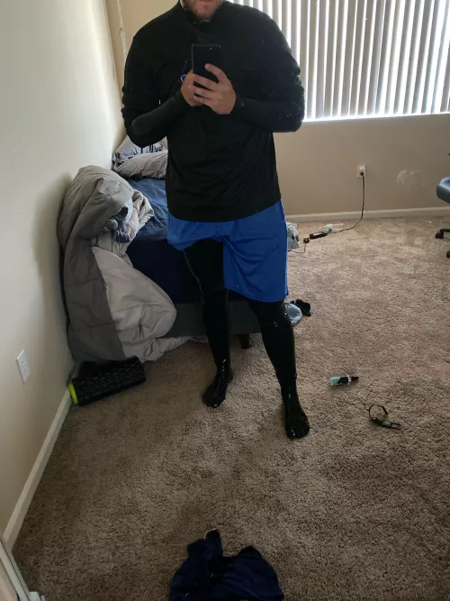 Catsuit under clothes for a relaxing Saturday by llonn21