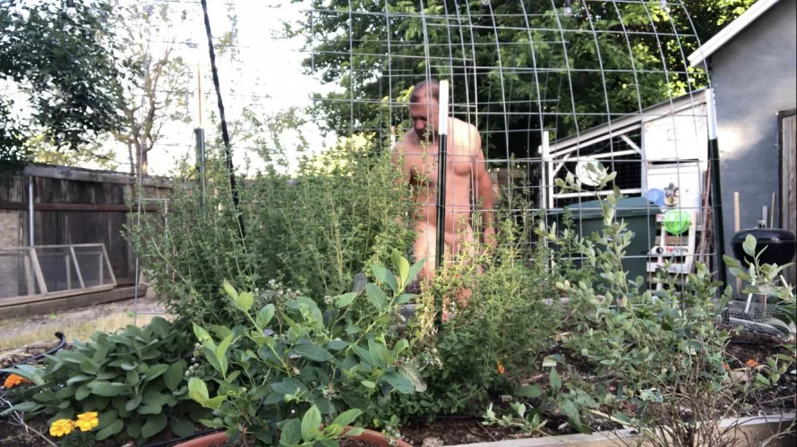 Celebrating Naked Gardening Day! by newdydood