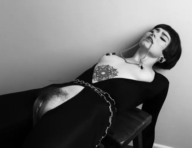 Chain me to any furniture of your choice and use me [F] by louisawoodmodel