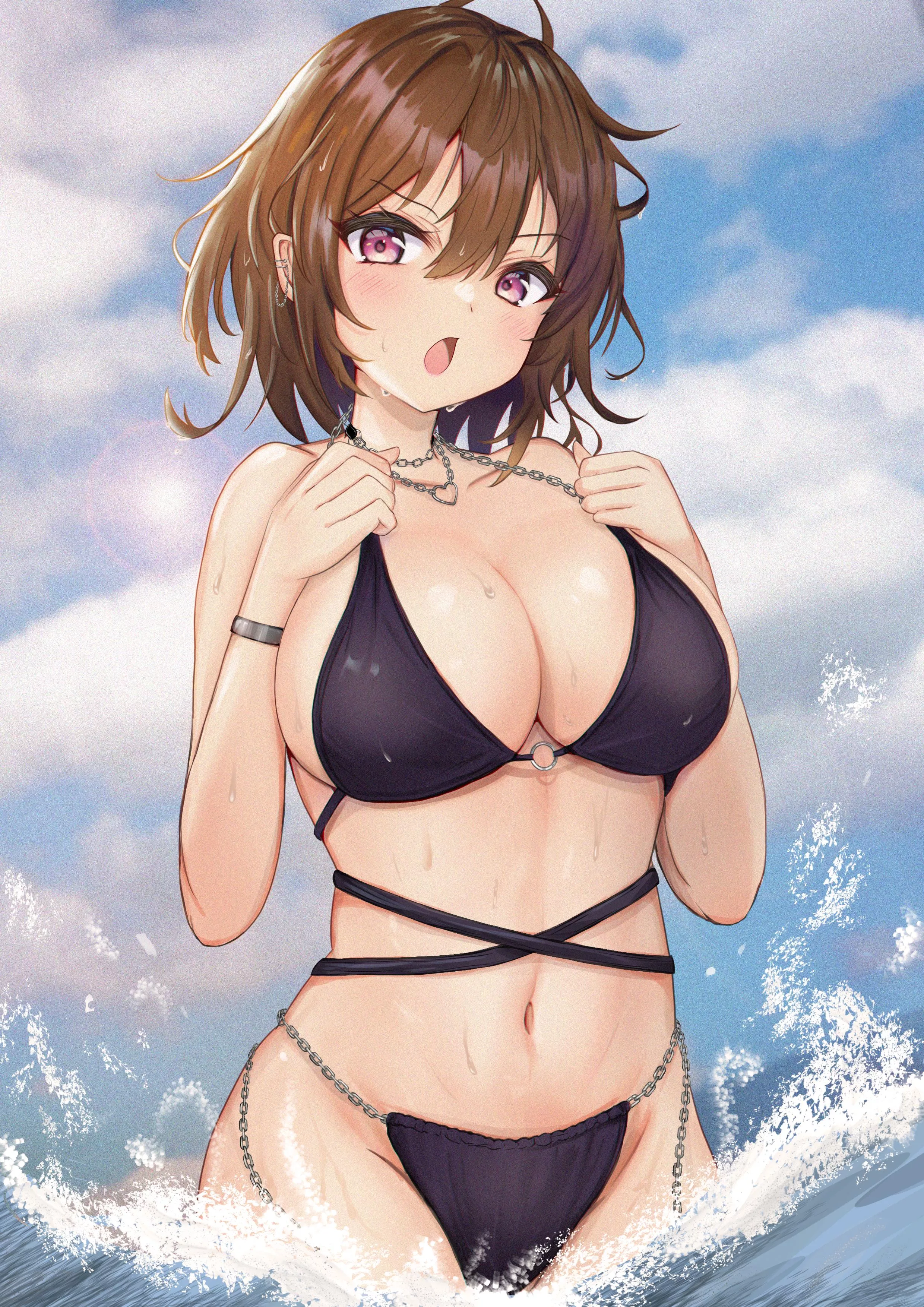 Chain swimsuit [Artist's Original] posted by x54dc5zx8