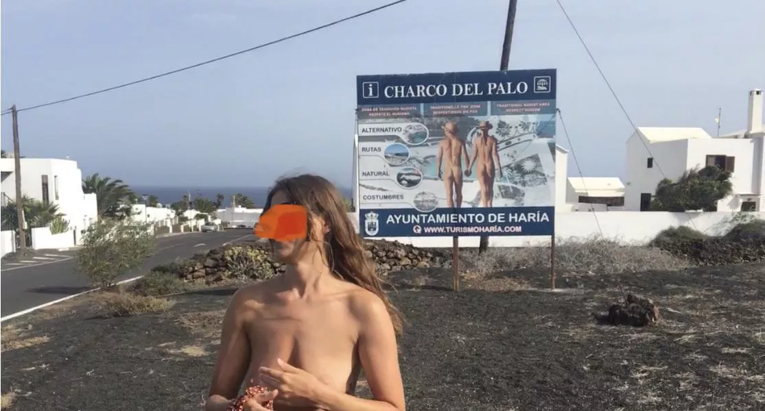 Charco del Palo famous sign posted by Direct-Cut-371