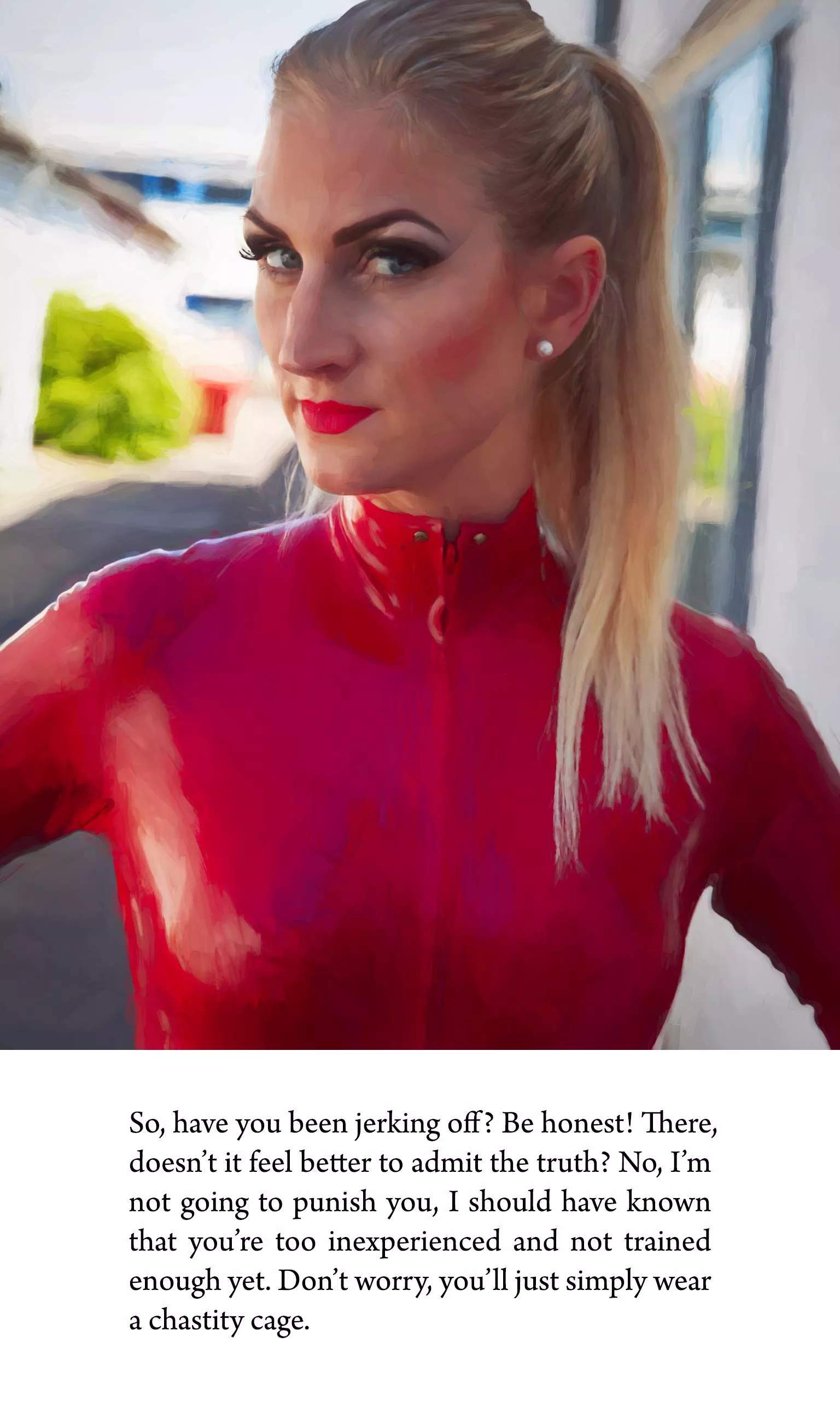 Chastity Cage Crutch posted by Marfisa_Theta