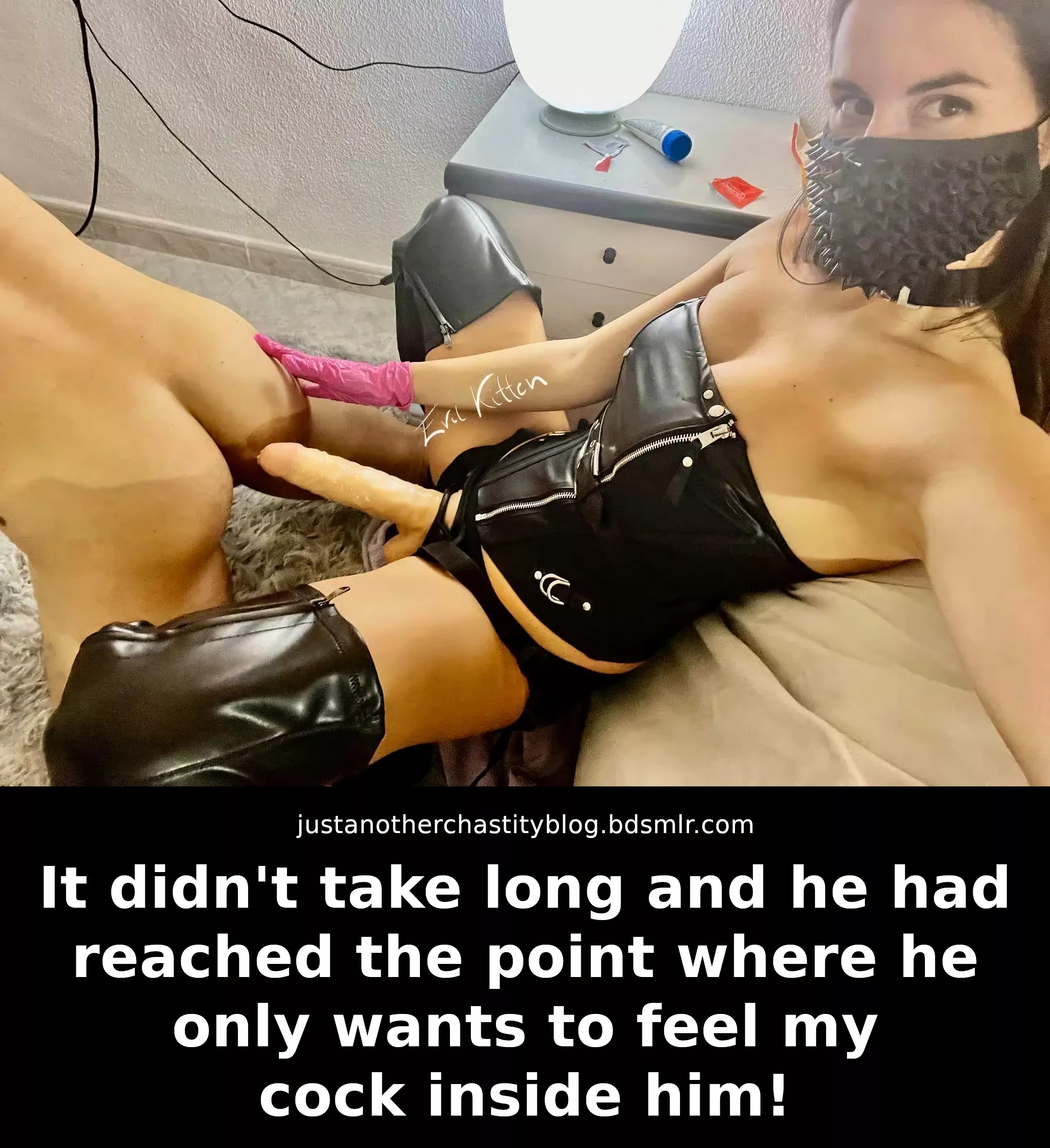 Chastity is an effective way to make a man want to have sex only like that! posted by justchastityblog