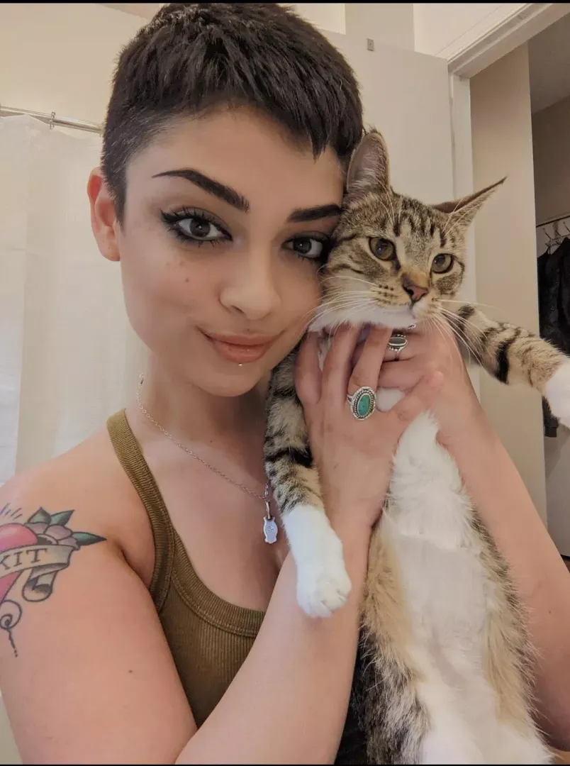 check out my cute pussy 🖤💀 (nsfw) by SquirtleSquad69