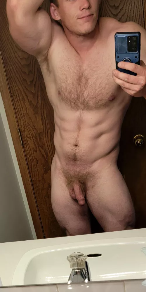 cheeky nude by hothungandhandsome