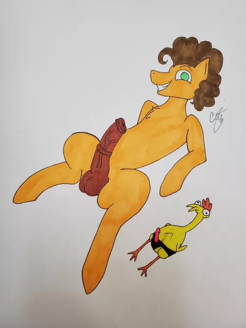 Cheese Sandwich (art by me) by Dead_Bug_Man