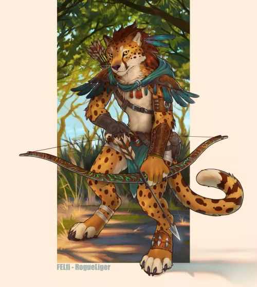 Cheetah Hunter [Felfi and rogueliger on FA] by Pojodan