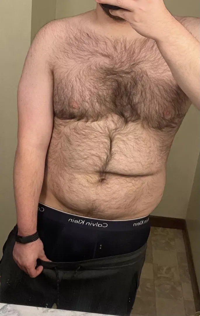 Chest hair at the end of the day by droppingfuckingloadz