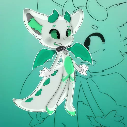 Chibi comission done! ,let's make it more tender and soft ☁️❤️ (comission info in the coments >:3) by Ragie-chan