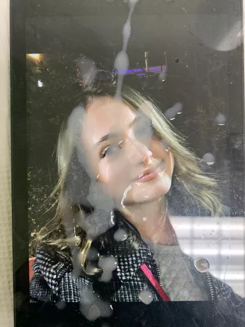 Chillin' with my cum on her face! by merbs88