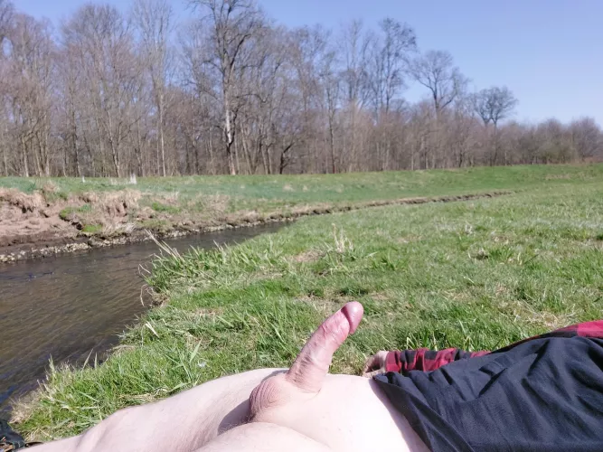 chilling at the river by Fuxdevil