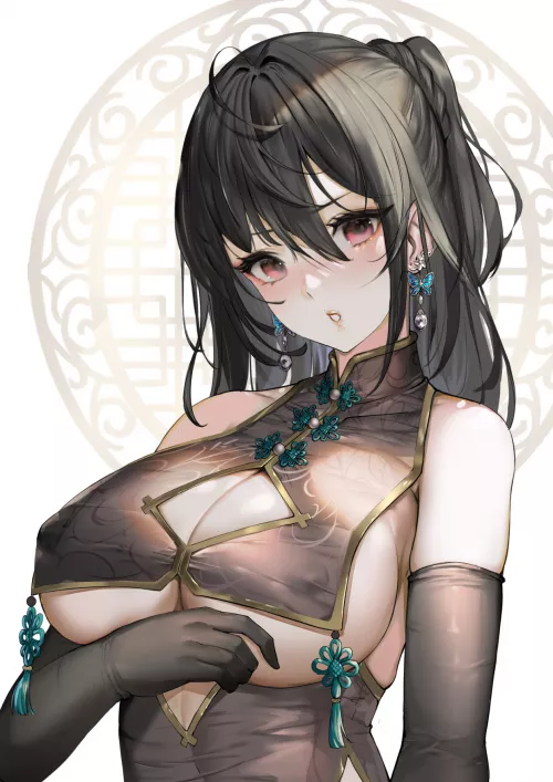 China Dress Oppai [Original] by CheetahSperm18