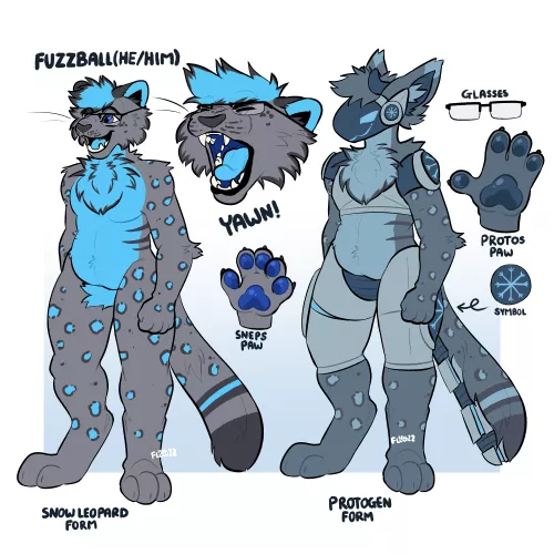 Chonky kitty reference//art by me @flowfells on twitter by Flowfell