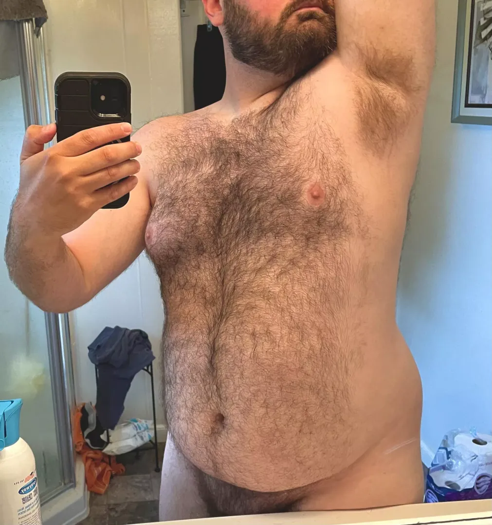 Chubby n furry 😉 posted by tncurious