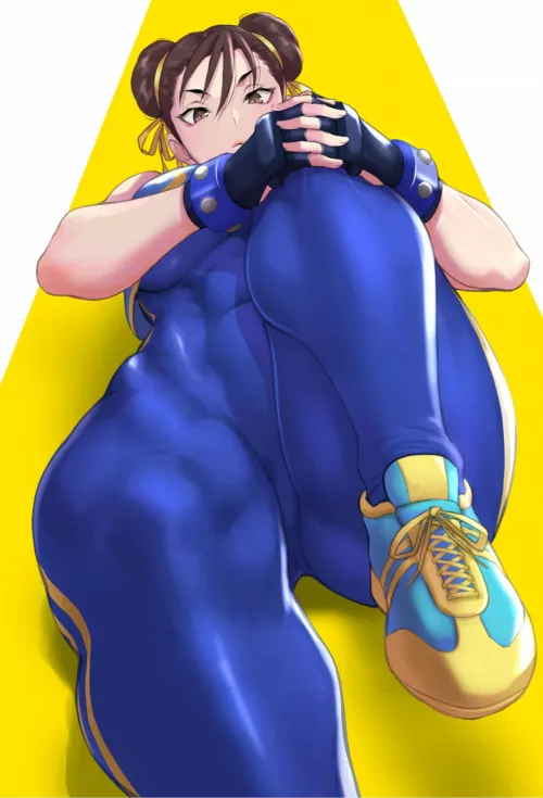 Chun-Li (Anagumasan) [Street Fighter] by Kuro-Oji