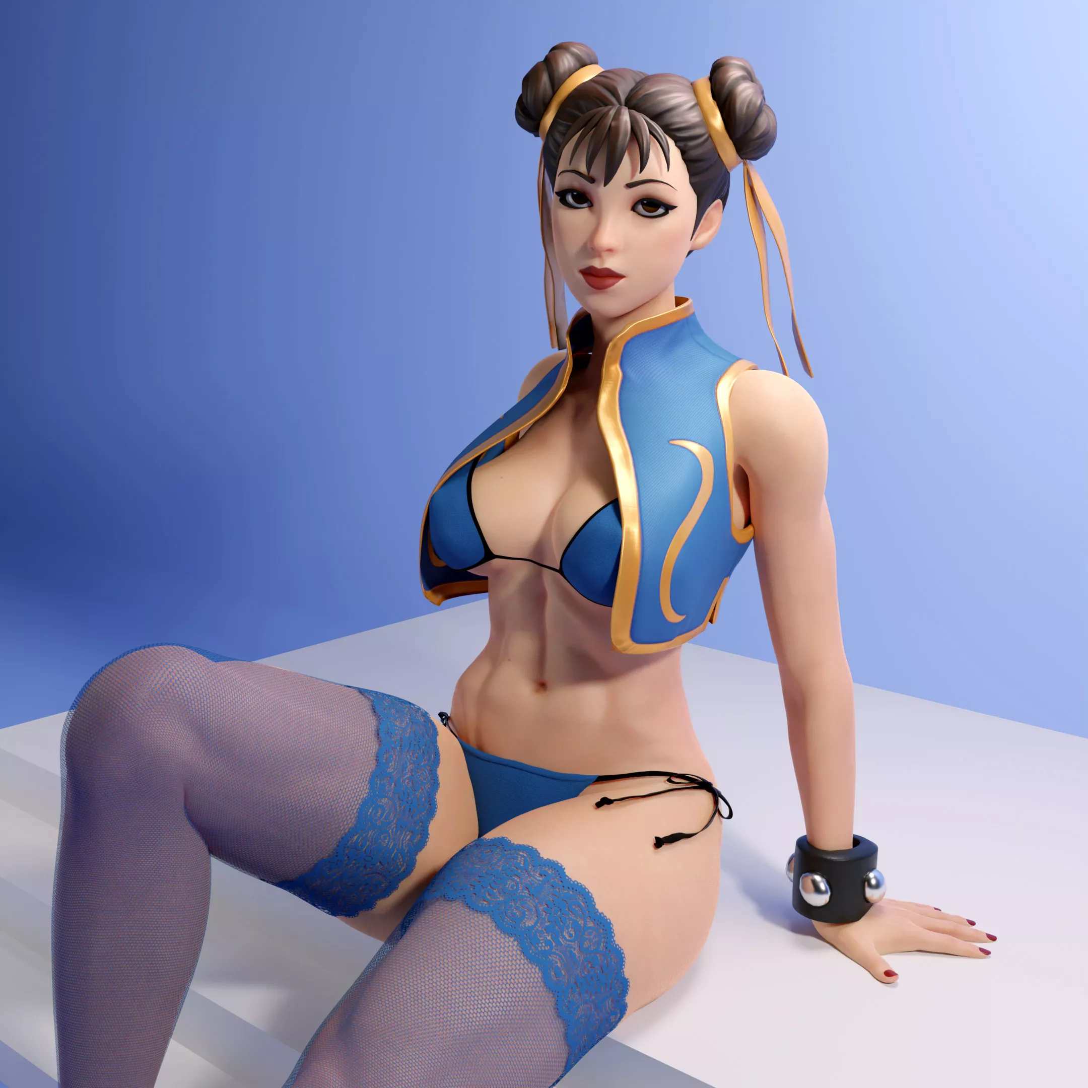 Chun-Li (DPMaker) [Street Fighter] posted by Kuro-Oji