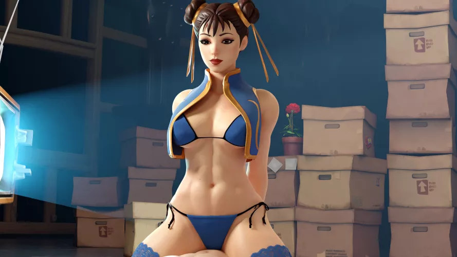 Chun-Li (DPMaker) [Street Fighter] by Kuro-Oji
