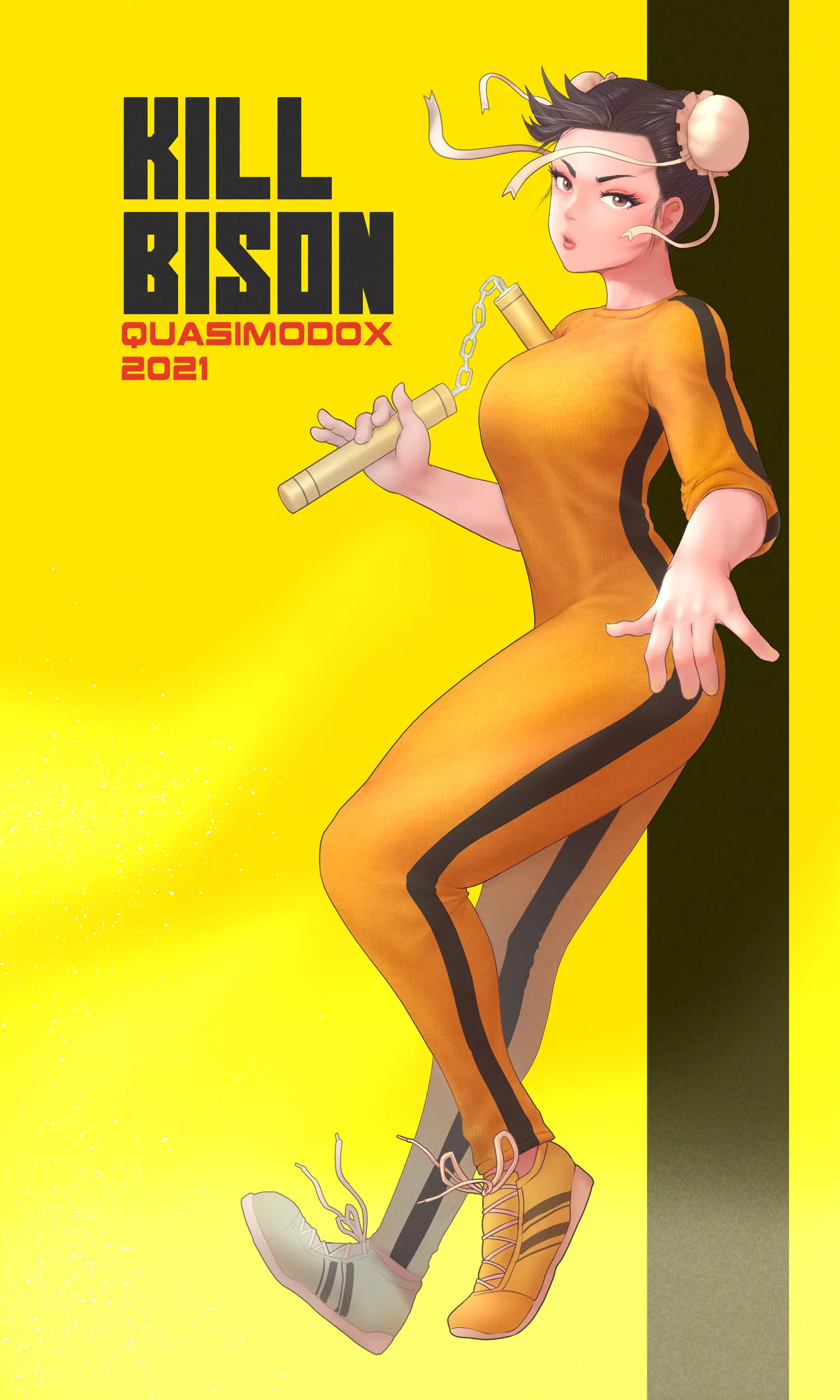 Chun-Li Kill Bison (Quasimodox ) [Street Fighter] posted by sequence_string