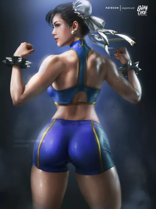 Chun-Li (Logan Cure) [Street Fighter] by Kuro-Oji