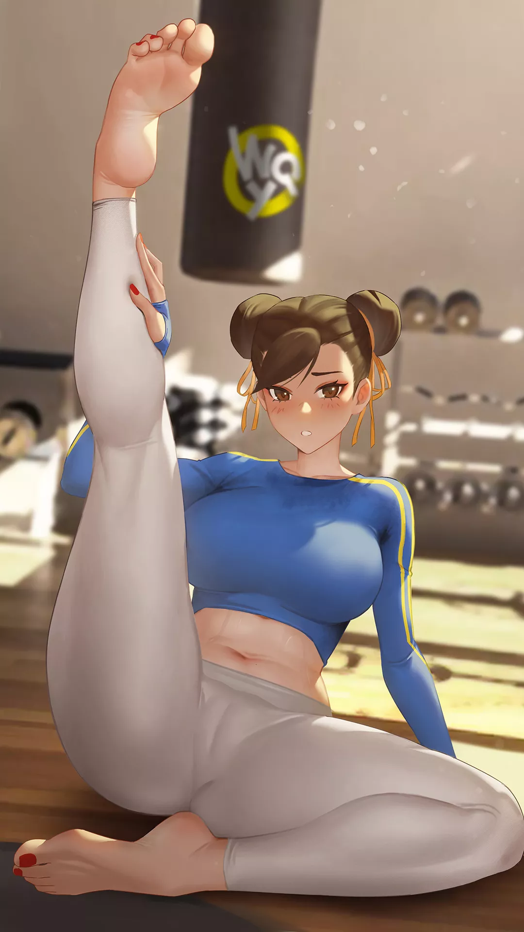 Chun-Li Stretch (WQY) [Street Fighter] posted by Lachryma_ud