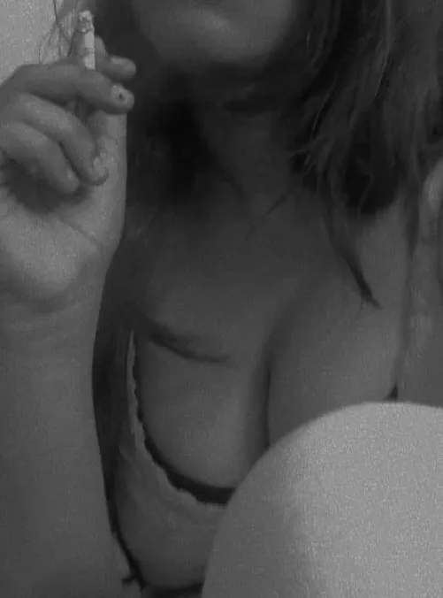 Cigarette or boobs? (F) by Sensitive_Mixture117