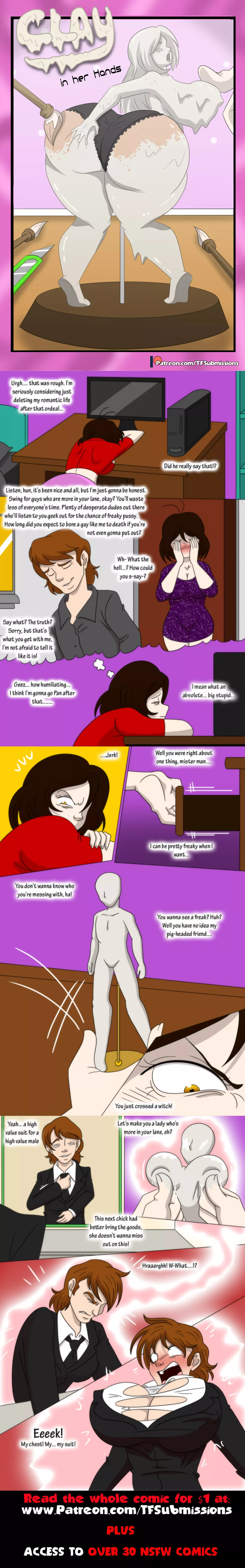 Clay in her Hands TG posted by TFSubmissions